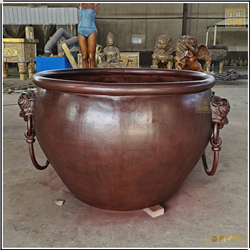 現貨供應銅缸雕塑