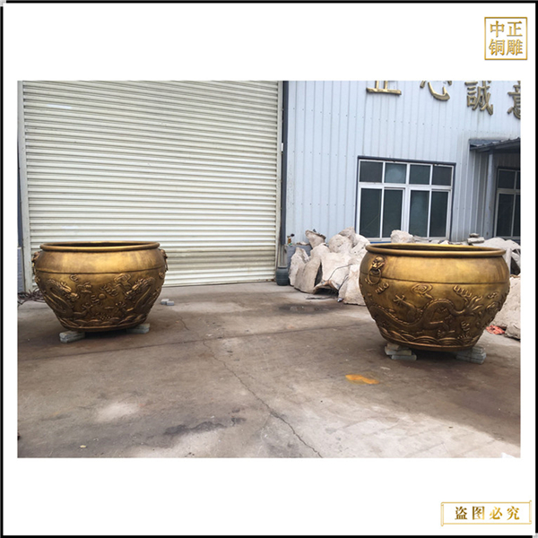 風水景區銅缸制作批發廠家定制